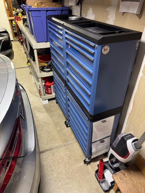 LARBANKE 7-Drawer Rolling Tool Chest with Lock&Keys and Swivel Casters,Tool Chest with Multi-Sizes Drawers and Multifunctional Countertop,Special Connect Rods for Connection with 5-Drawer Tool Cabinet customer photo 2
