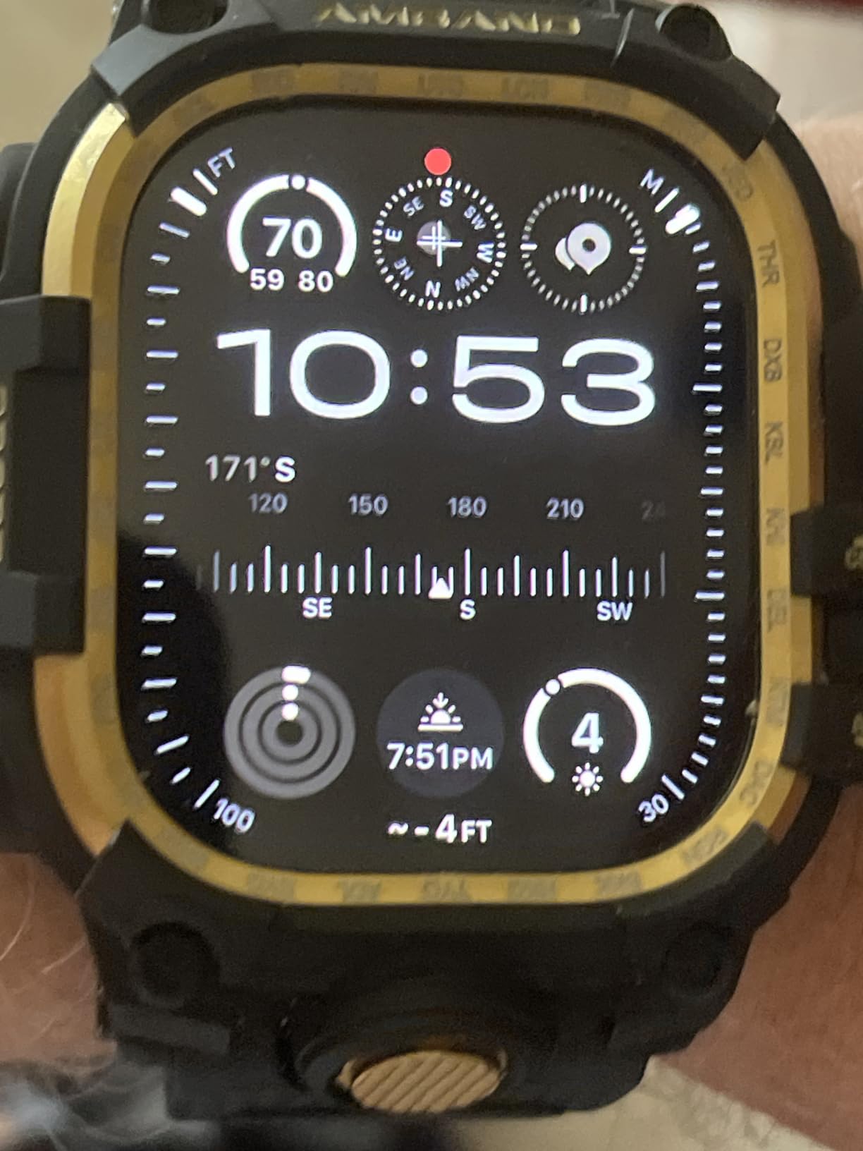 Apple Watch Ultra 3 [GPS + Cellular 49mm] Running & Multisport Smartwatch w/Rugged Titanium Case w/Black Titanium Milanese Loop - L. Satellite Communications, Advanced Health & Fitness Tracking customer photo 2