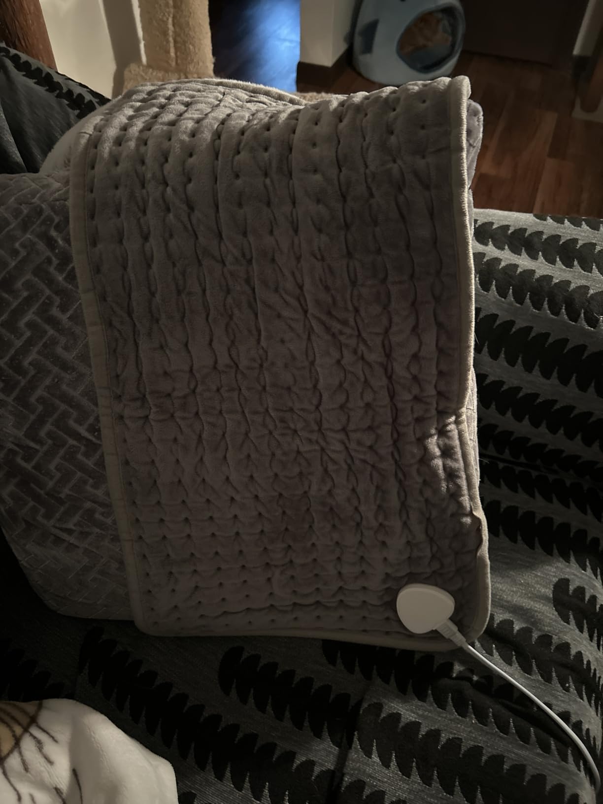 Heating Pad for Back Pain Relief, Heating Pads for Period Cramps with 9 Heat Settings & 4 Timers Auto-off, Machine Washable, Dry & Moist Heat, 12x24
