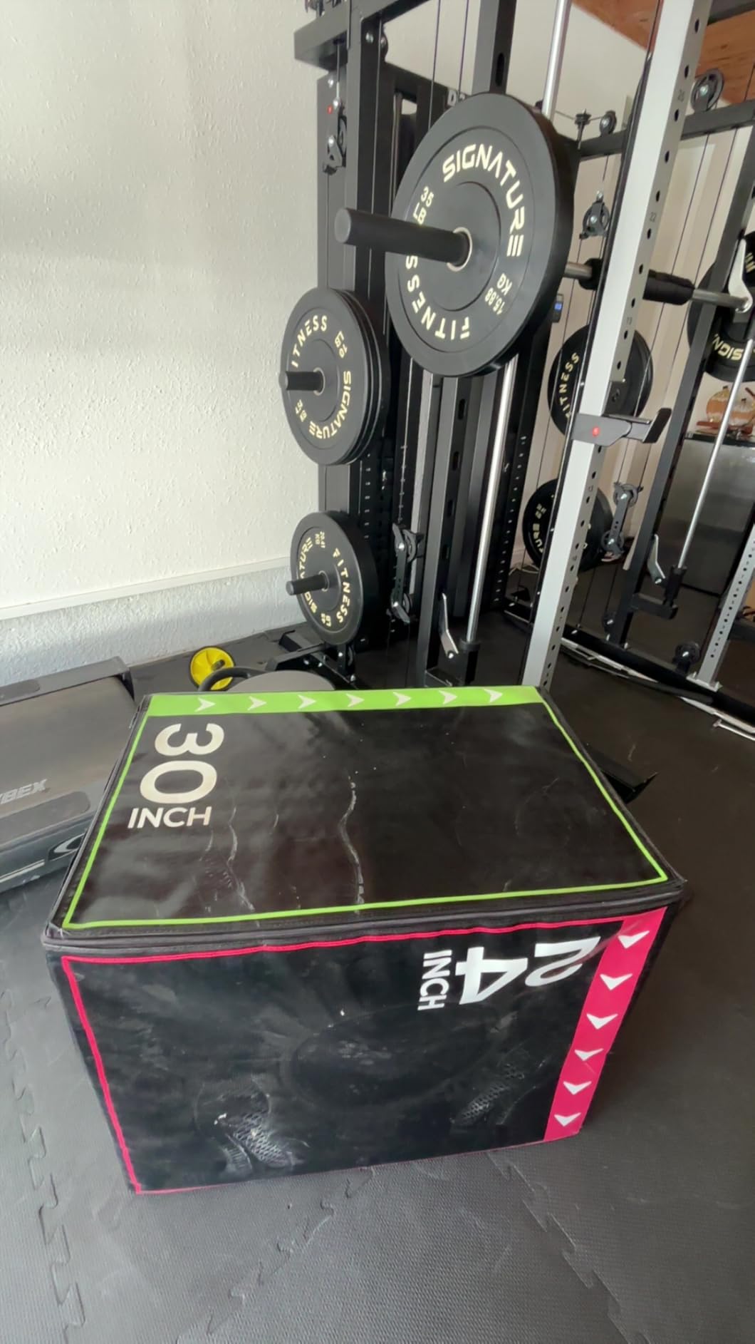 Fitvids Olympic Bumper Plates Set with Barbell Options - 2