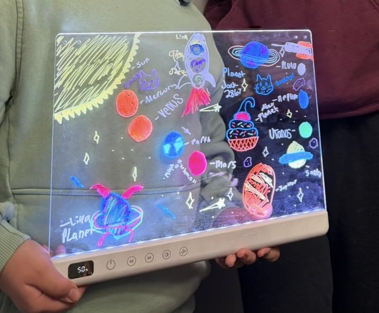 Led Drawing Board with 13 Light Effects, 16