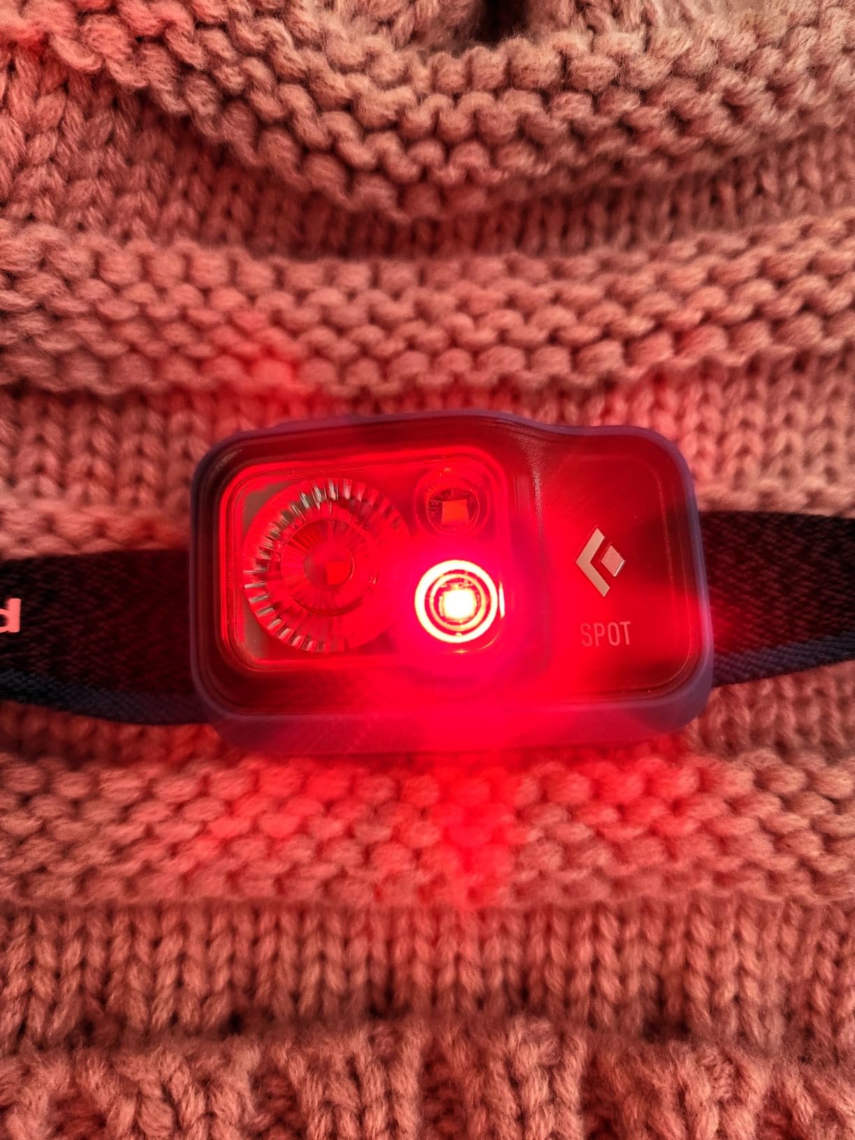BLACK DIAMOND Spot 400 Headlamp | 400 Lumens Brightness, Dimmable | Waterproof & Durable | 3X AAA Battery Operated (Included) | Ops Dark Tan customer photo 1