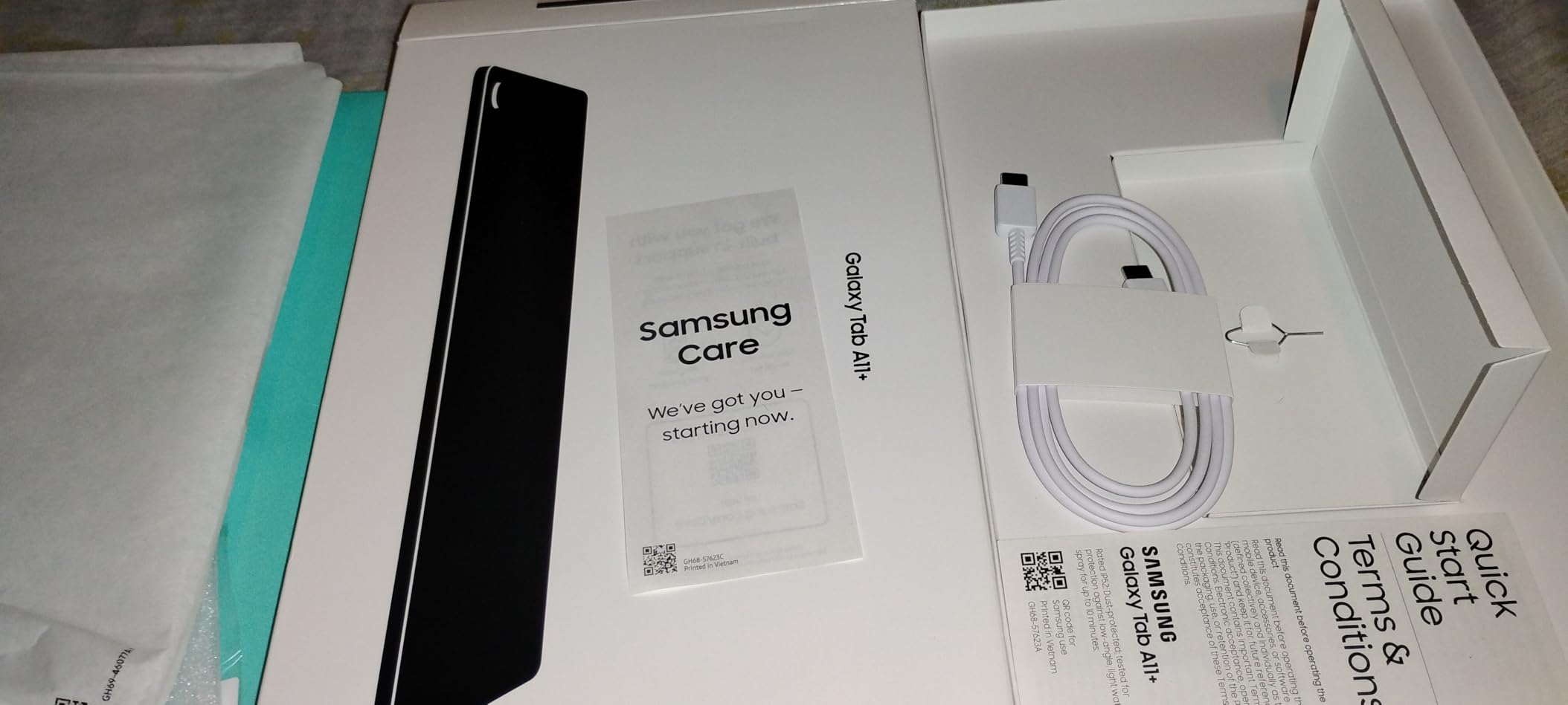 Samsung Galaxy Tab A11+ 8GB RAM, 256GB Storage, Optimized Performance, Long Lasting Battery, Expandable Storage, Large Display, Dolby Atmos Speakers, AI Assist, Slim, Light, 2 Year Warranty, Gray customer photo 1