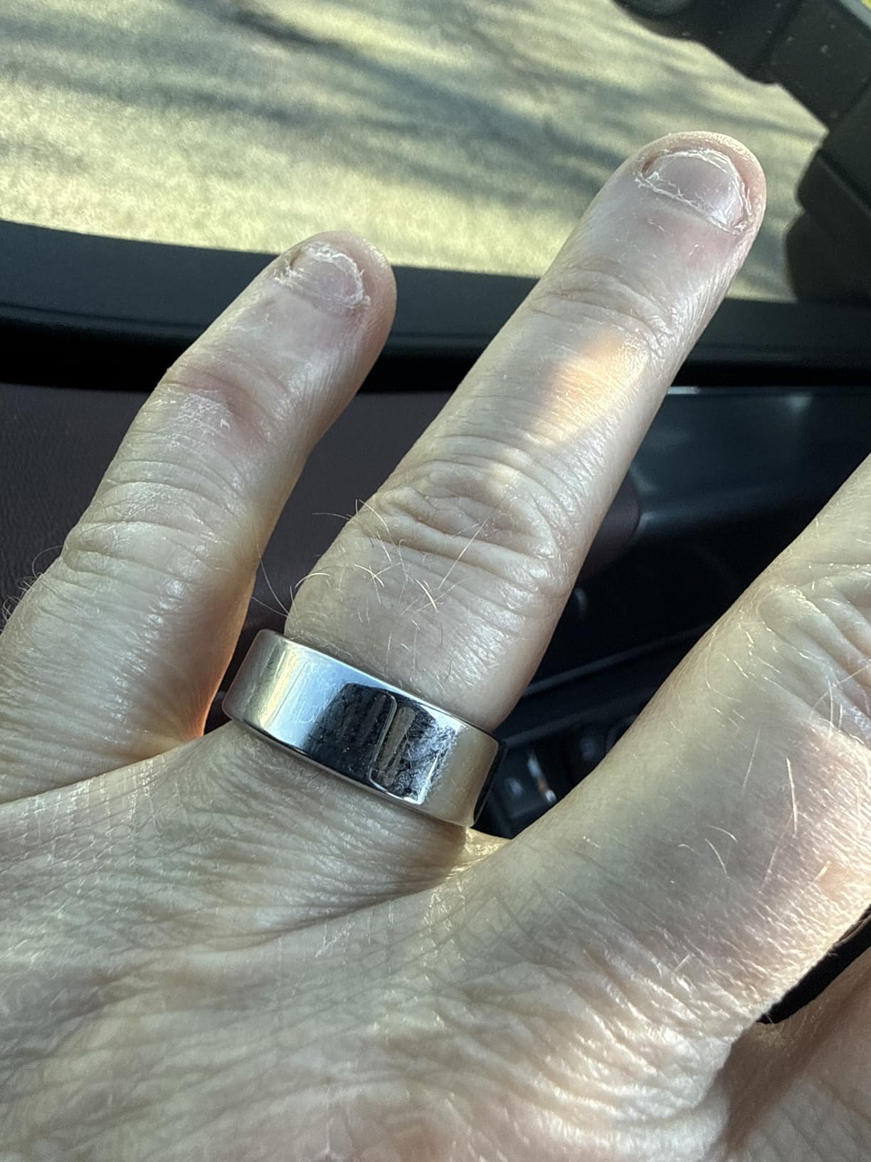 Smart Health Ring, Featuring Stress and Sleep Monitoring Functions, Compatible with iOS and Android customer photo 1