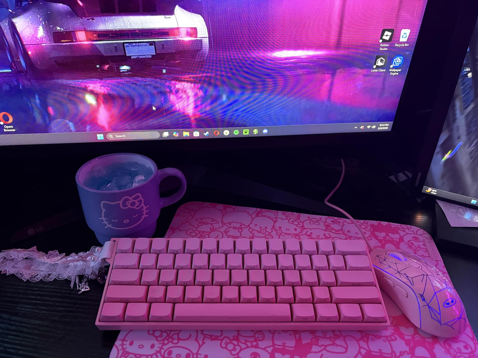 Aula MINI60 HE PRO Wireless Gaming Keyboard 60%, Hall Effect Rapid Trigger Magnetic Keyboard, 8000Hz Polling, Tri-Mode(BT5.0/2.4GHz/USB-C), RGB Hot Swappable Compact Mechanical Keyboard for Gamer(Black) customer photo 2