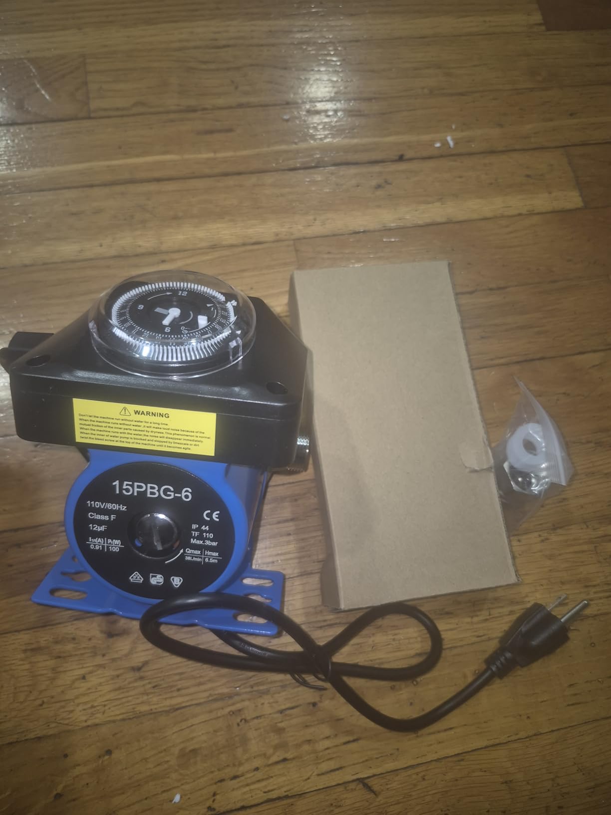 Instant Hot Water Recirculating Pump Kit with Built-in Timer - Compatible with Watts 0955805 & Grundfos 595916 Systems, Includes 2 Brass Sensor Valves (595926), 4 Supply Lines, and 4 Adapters customer photo 1