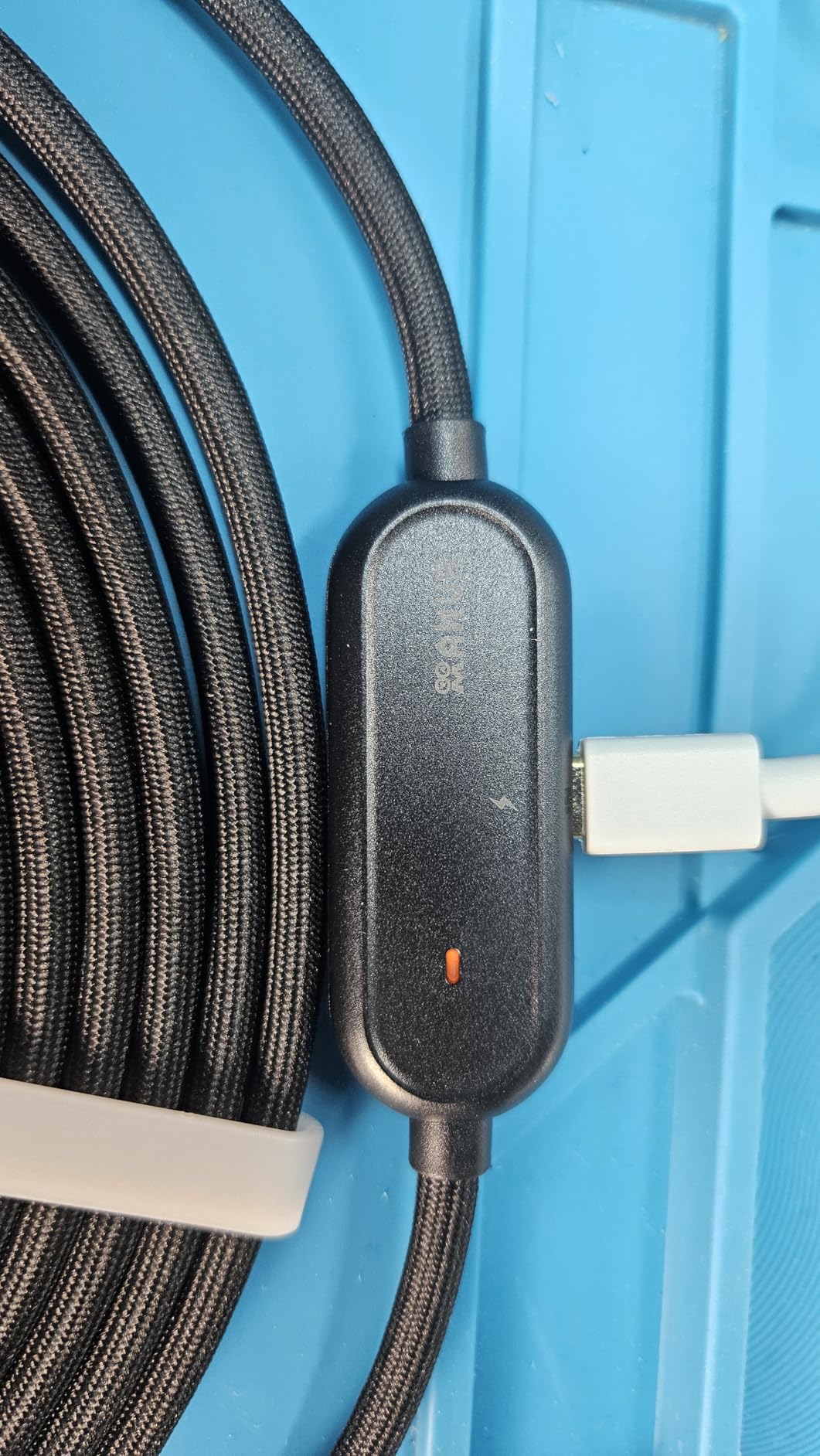 AMVR Link Cable with Charging 16FT Compatible with Meta Quest 3/3S/2/Pico 4 Accessories, Nylon Braided Cable with USB 3.0 A to C Adapter for SteamVR/PCVR, High-Speed Max 5Gbps, Play While Charger customer photo 1