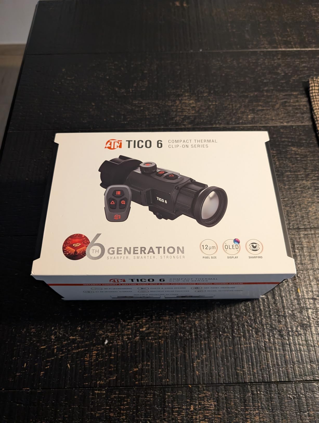 ATN Tico 6 Thermal Clip-On, 12μm, ≤18mK NETD customer photo 1