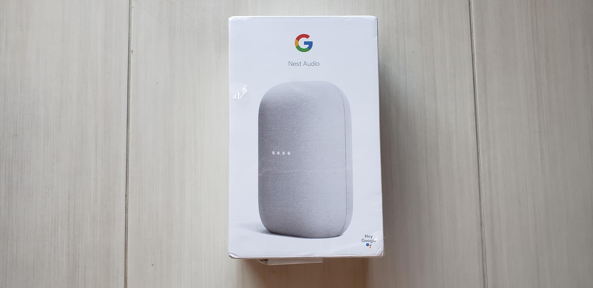 Google Audio Bluetooth Speaker - Wireless Music Streaming, Powerful Sound, Assistant Built-in, Wi-Fi and Bluetooth Connectivity, Smart Home Control, Stereo Pairing - Chalk customer photo 2