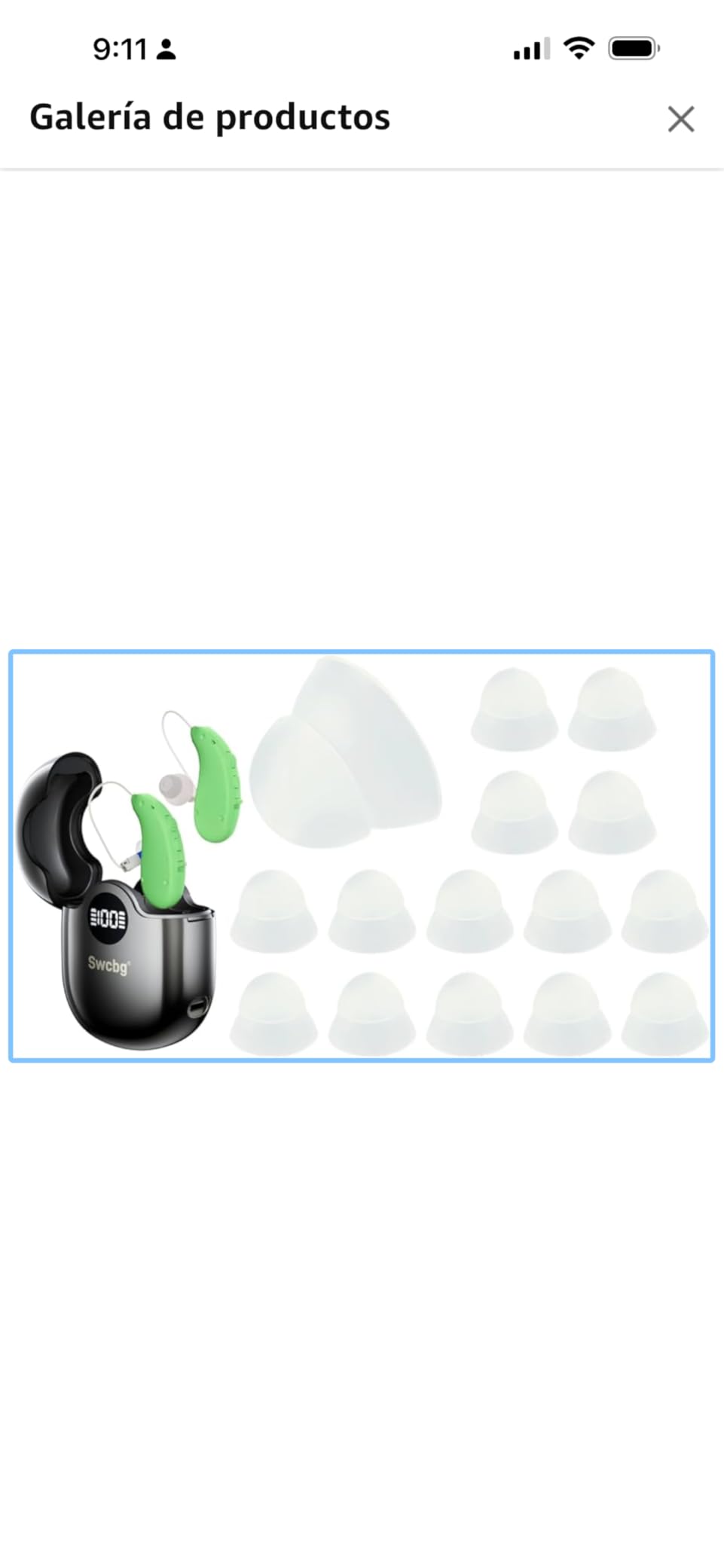 Hearing Aids for Seniors - fda Registered Noise Cancelling amplifiers with 36hrs case,3 Modes,Nearly Invisible and Lightweight for Elderly Men & Women customer photo 1
