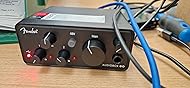 AudioBox GO USB Audio Interface, for Guitarist, Vocalist, or Producer. Includes easy to use software, Fender Studio app, Amp and FX pack to create Studio Quality recordings. PC/Mac customer photo 1