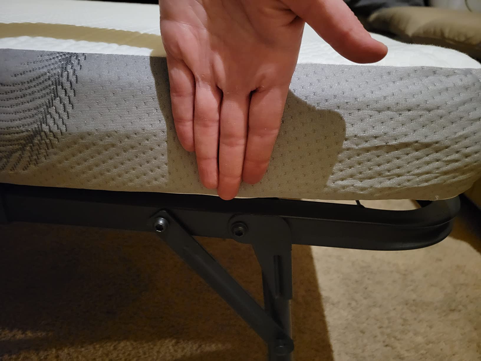 Unikito Folding Bed with Mattress for Adults, 75