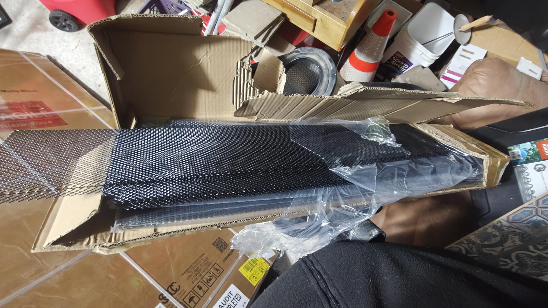 120 ft Gutter Guard (40 Pack) - Universal Fit for 4, 5, 6 Inch K-Style - Black Coated Steel Micro Mesh - Snap-In Interlocking Leaf Filters - Durable Rain Gutter Screens for Debris customer photo 2