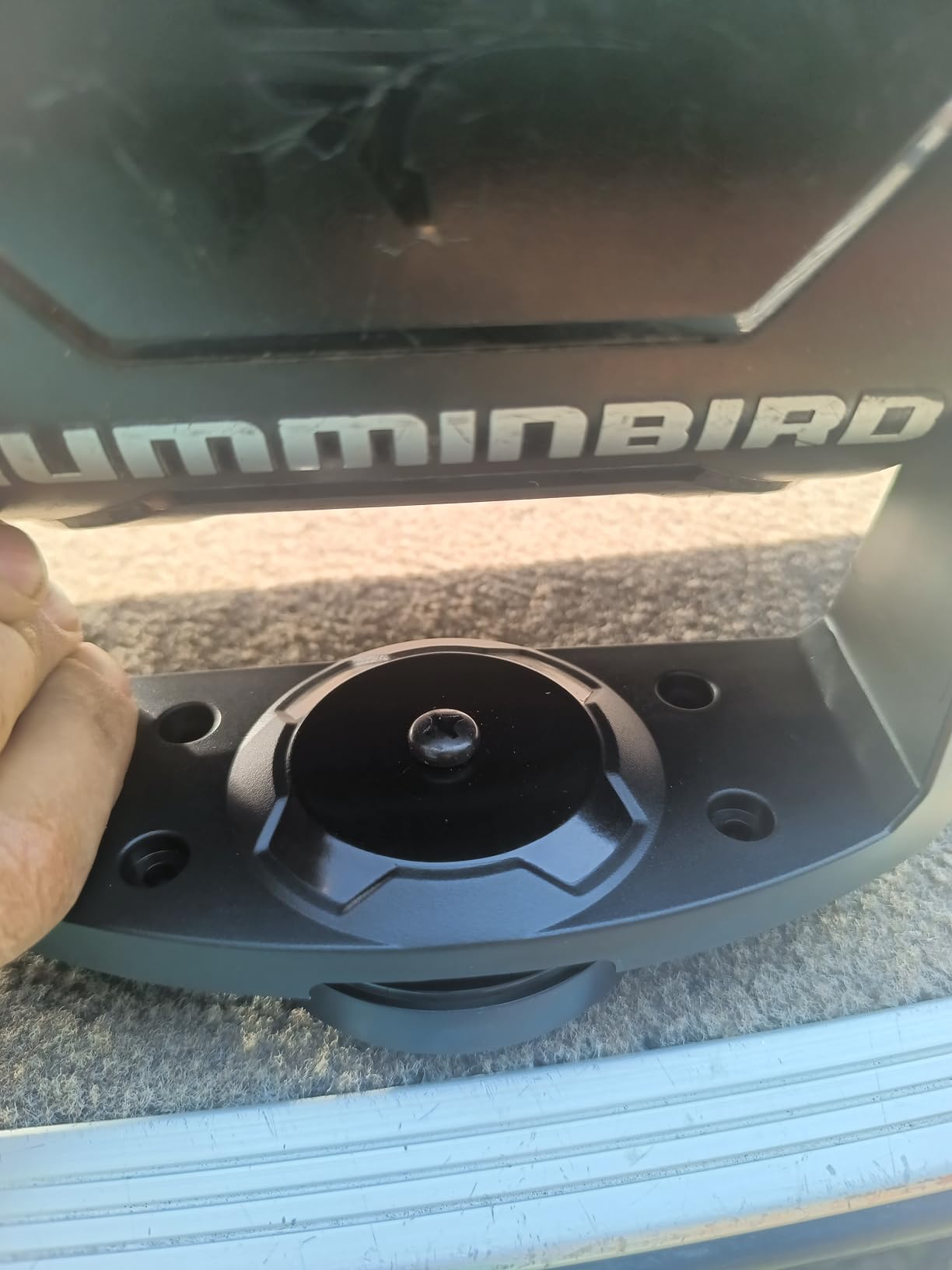 TUSITA Gimbal Mount Compatible with Humminbird Helix 8 9 10 Fish Finder 740149-1 customer photo 2
