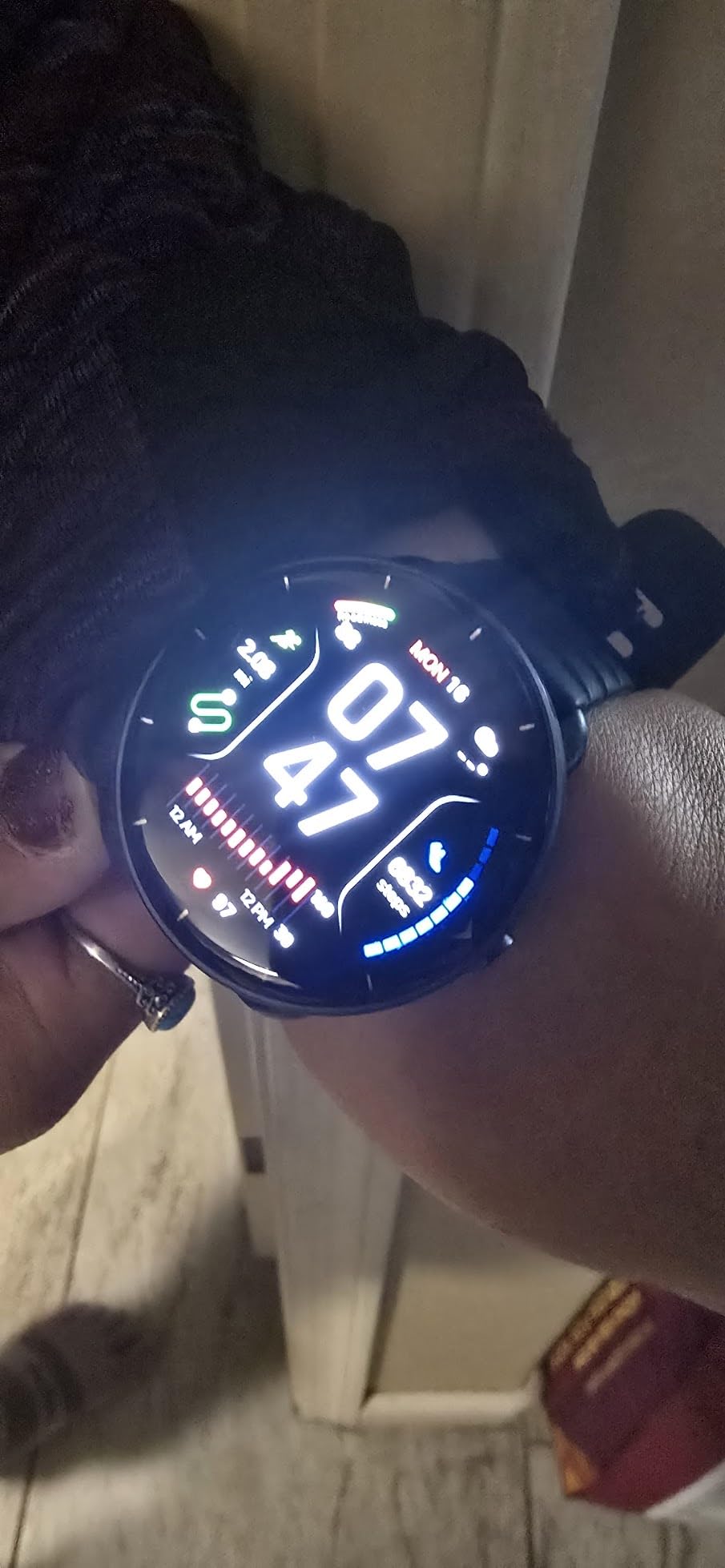 Parsonver Smart Watch for Swimming, 5ATM Waterproof Watch for Pool & Open Water, AI Swim Analysis, Built-in GPS & Compass customer photo 1