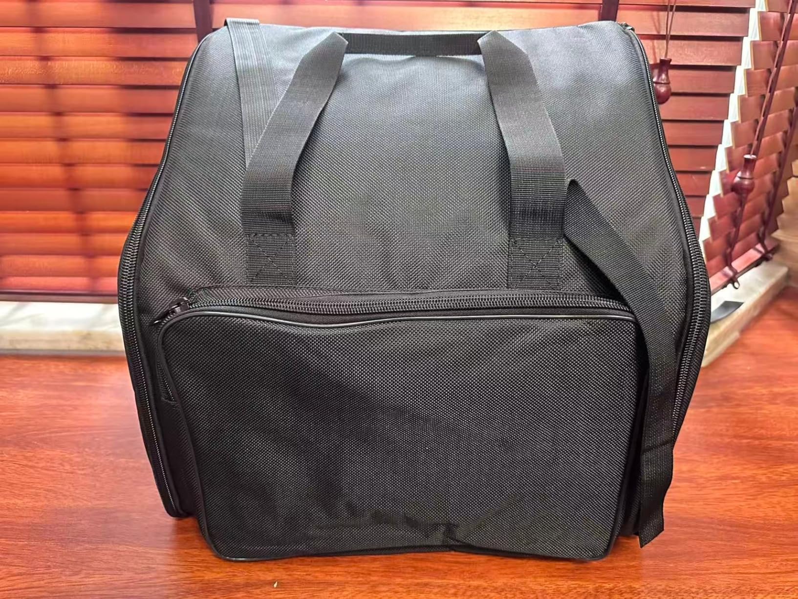 HighLight Accordion Bag Storage Case for 96 Bass Keyboard Button Accordions Bayans Thicken Padded Musical Instrument Backpacks Black (Fit 96 Bass) customer photo 1