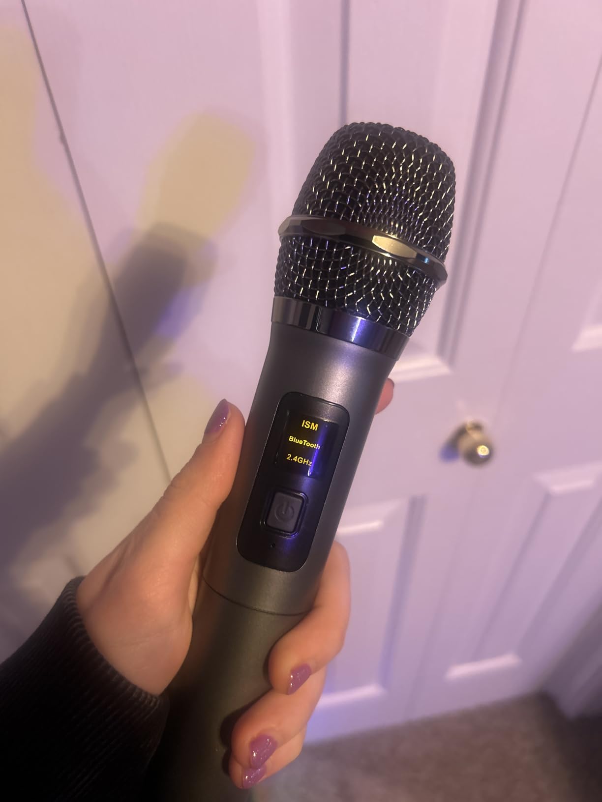 Karaoke Machine with 3 Wireless Rechargeable Microphones: Portable Bluetooth Speaker for Adults & Kids - PA System with Lights Supports TWS/TF Card/USB/AUX for Home Party customer photo 2