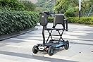 Remote-Control Electric One-Touch Auto-Folding Mobility Scooter for Adults & Seniors, 44 lbs Lightweight Travel Scooter, NFC Smart Unlock, All-Terrain 4 Wheel, 275 lbs Capacity, Airline Approved customer photo 2
