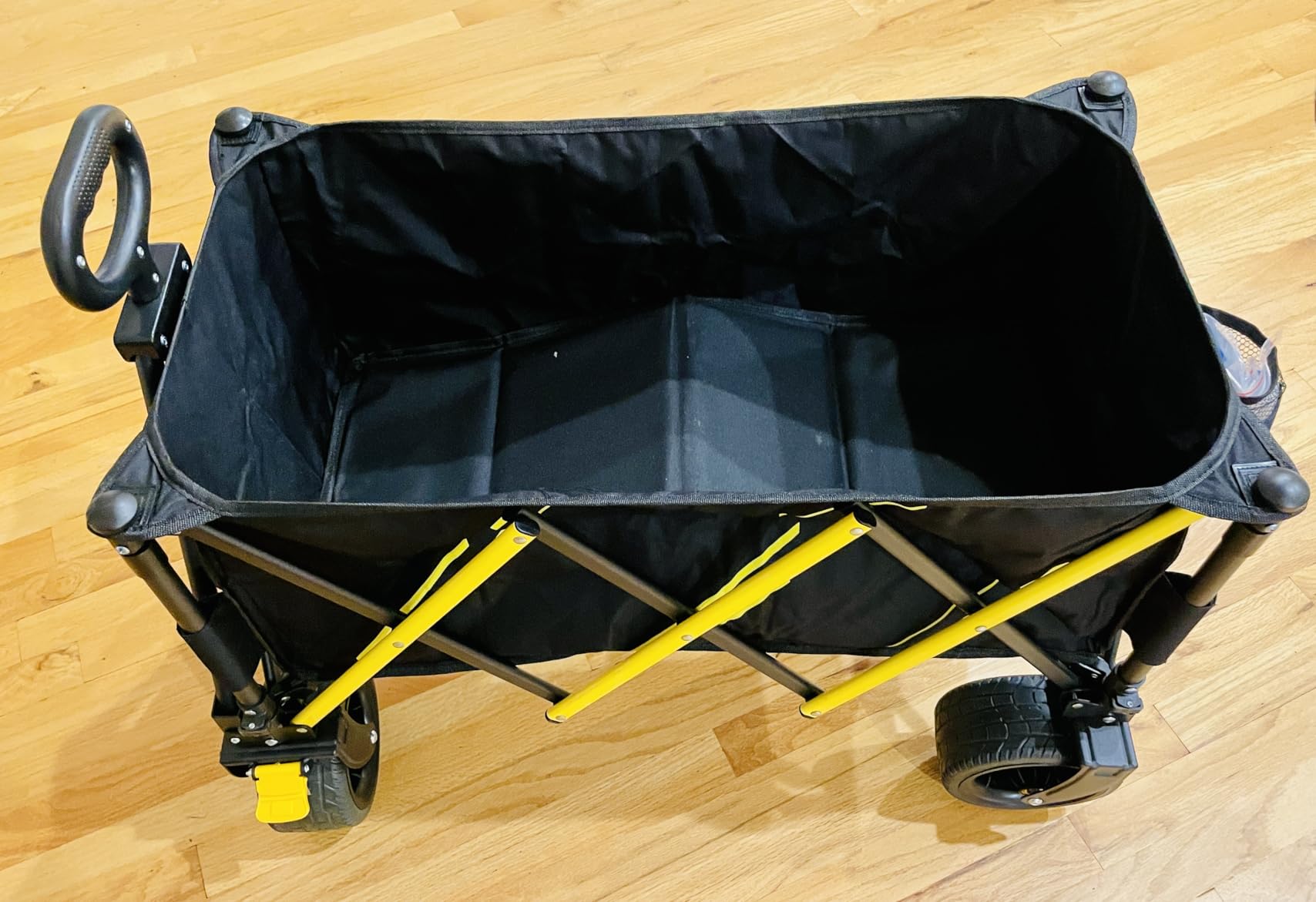 Beach Wagon with Big Wheels - 400LBS Heavy Duty Foldable All Terrain Cart with 9