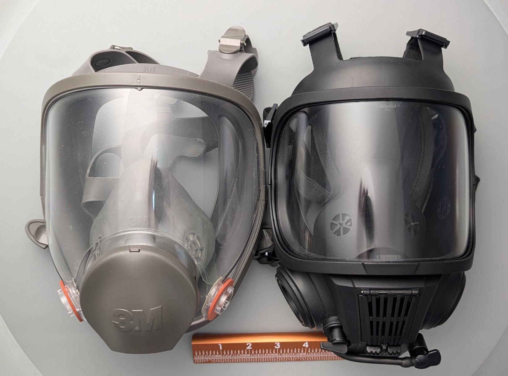 Parcil Distribution CS-101 Respirator - Class 3 - Survival & Chemical Respirator Mask - 6-Point Harness & Dual 40mm NATO customer photo 2
