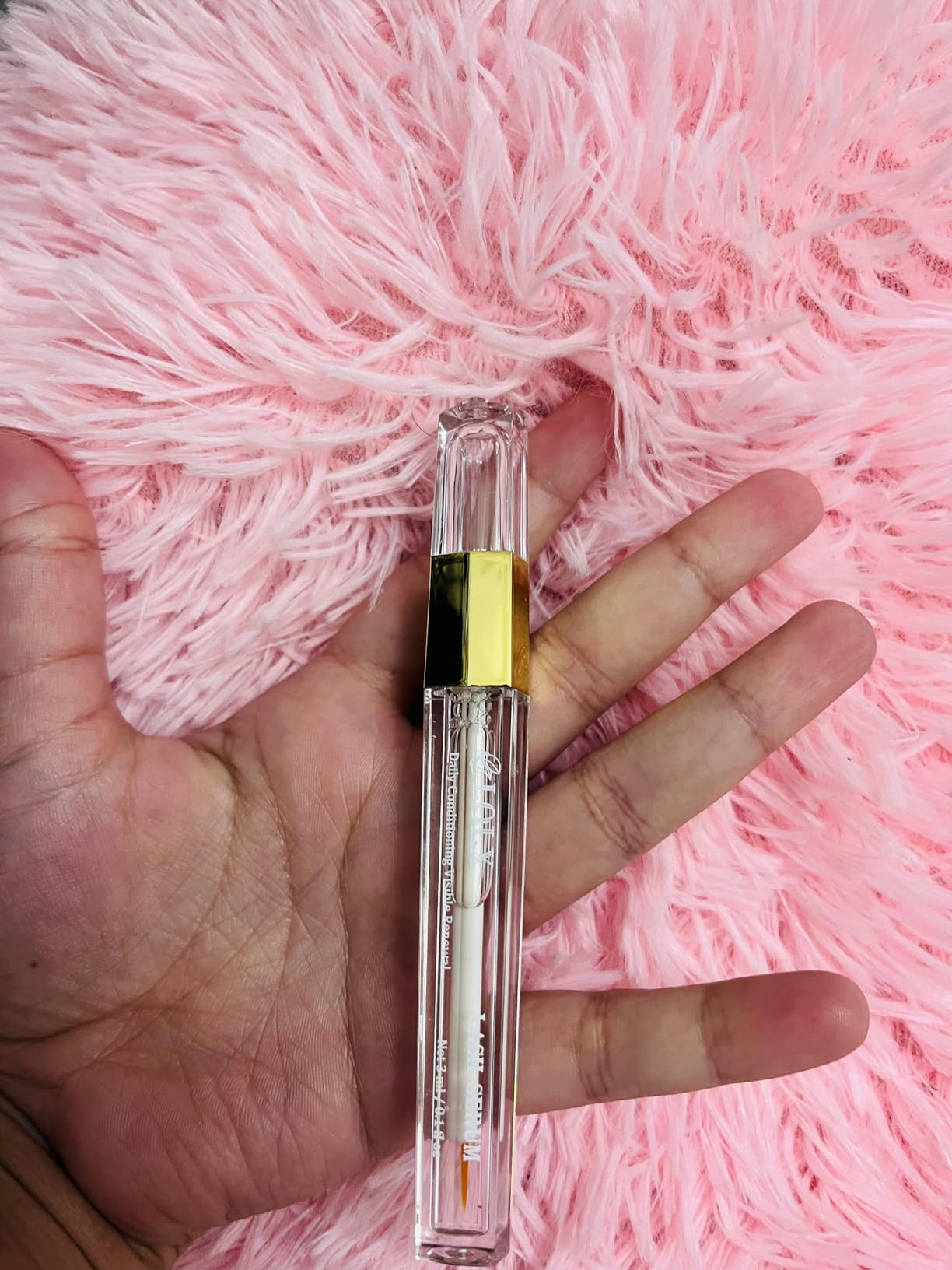 Lash Serum for Eyelash Growth, Peptide Infused Formula - Visible Results in 7 Days Rapid Eyelash Growth Serum to Boost Longer Fuller and Thicker Looking Lashes for Sensitive Eyes (3 mL) customer photo 1