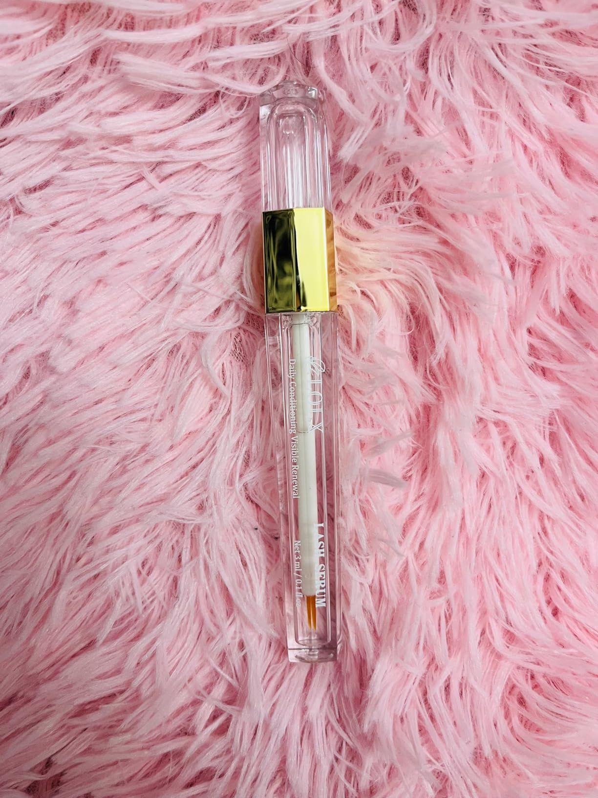 Lash Serum for Eyelash Growth, Peptide Infused Formula - Visible Results in 7 Days Rapid Eyelash Growth Serum to Boost Longer Fuller and Thicker Looking Lashes for Sensitive Eyes (3 mL) customer photo 2