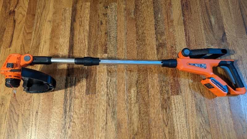 VARSK 12 Inch 20V Cordless Weed Wacker with Automatic Line Feed, 2 in 1 String Trimmer and Edger, Includes 2 X 2.0Ah Batteries/1 X Charger/6 X Replacement Spools, Weed Eater for Lawn, Garden, etc customer photo 2