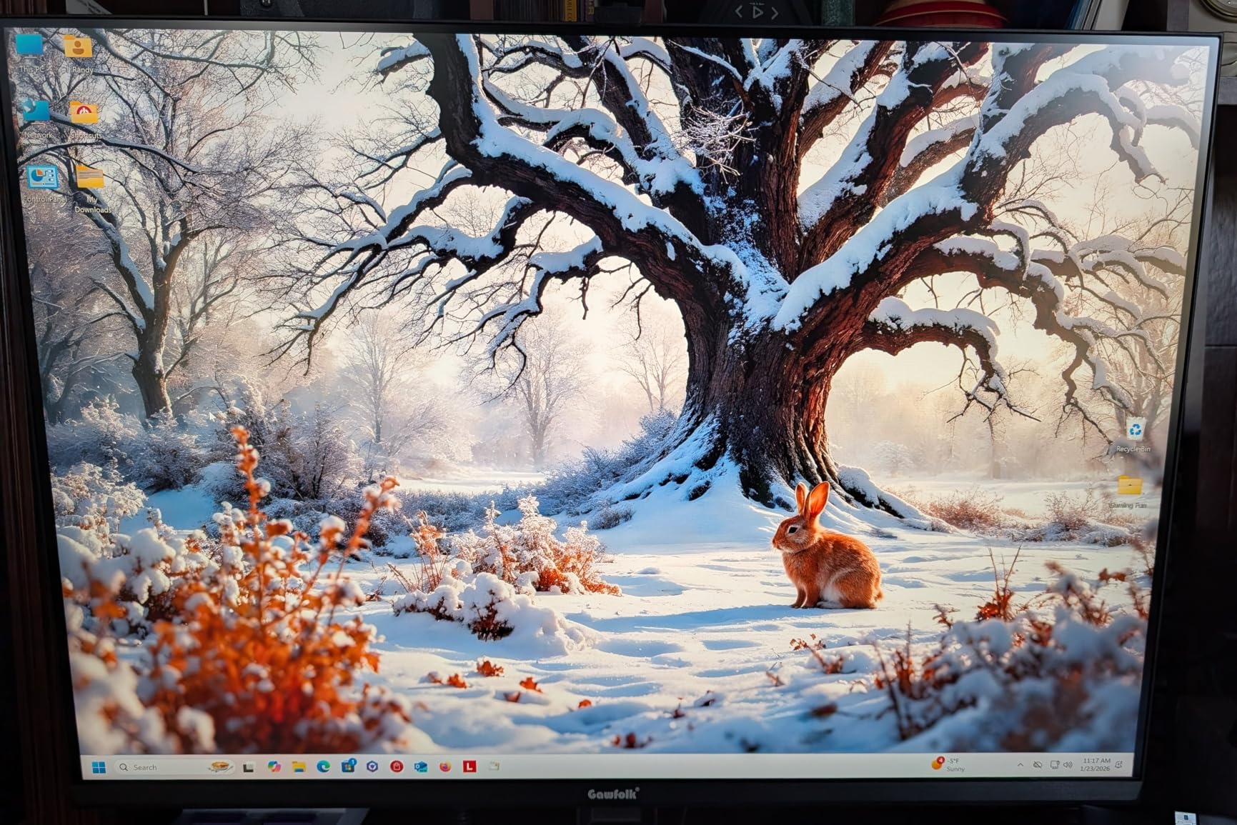 27 Inch 4K Gaming Monitor, UHD 160Hz/ FHD 320Hz Dual Mode PC Monitor, IPS Computer Screen, Built-in Speakers, PIP/PBP, FreeSync, HDMI 2.1 & DP 1.4, Wall Mount Compatible 75 * 75mm customer photo 2