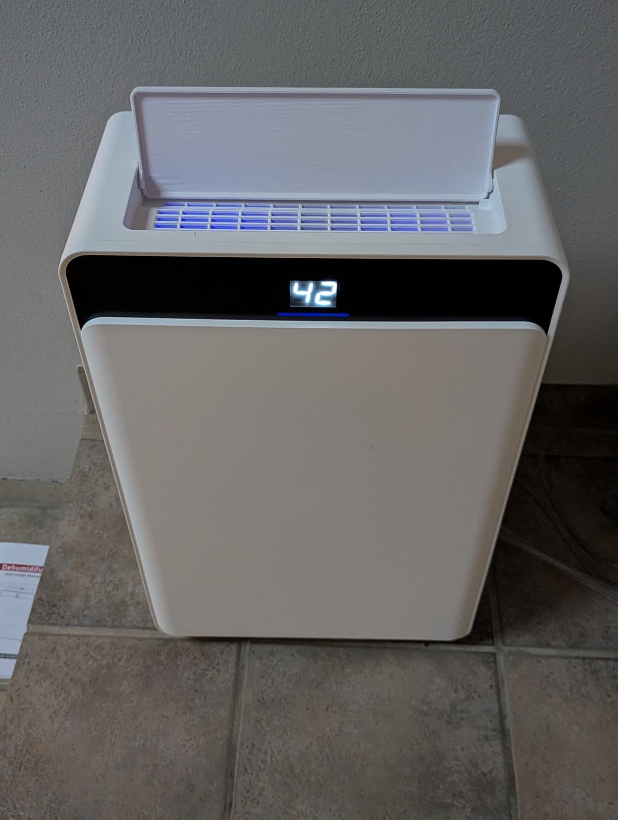 2026Upgraded 5000 Sq.Ft 80 Pint energy star Dehumidifier for Basements with Large 1.72 Gal Tank,Portable Smart Compressor Whisper Dehumidifier for Home/Bedroom/Bathroom customer photo 1