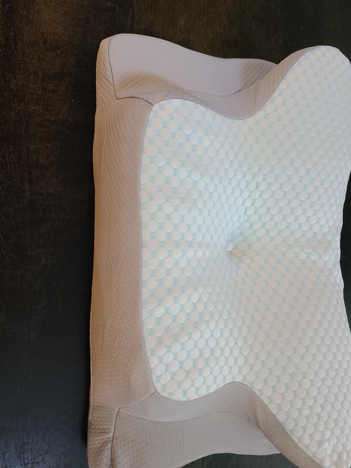 Cervical Neck Pillow for Pain Relief - Ergonomic Pillow Memory Foam Pillows for Sleeping, Cooling Orthopedic Neck Support Pillow, Contour Cervical Pillow Bed Pillow for Back Stomach Sleepers customer photo 1