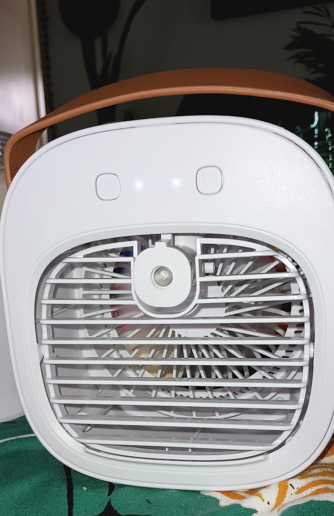Portable Air Conditioner - 5200mAh Rechargeable Mini Air Conditioner with 3 Speed Settings, 5-10 Hours Runtime, Quiet Desk Cooling Fan, Personal Air Cooler for Home, Bedroom, Travel, Office, Outdoor customer photo 2