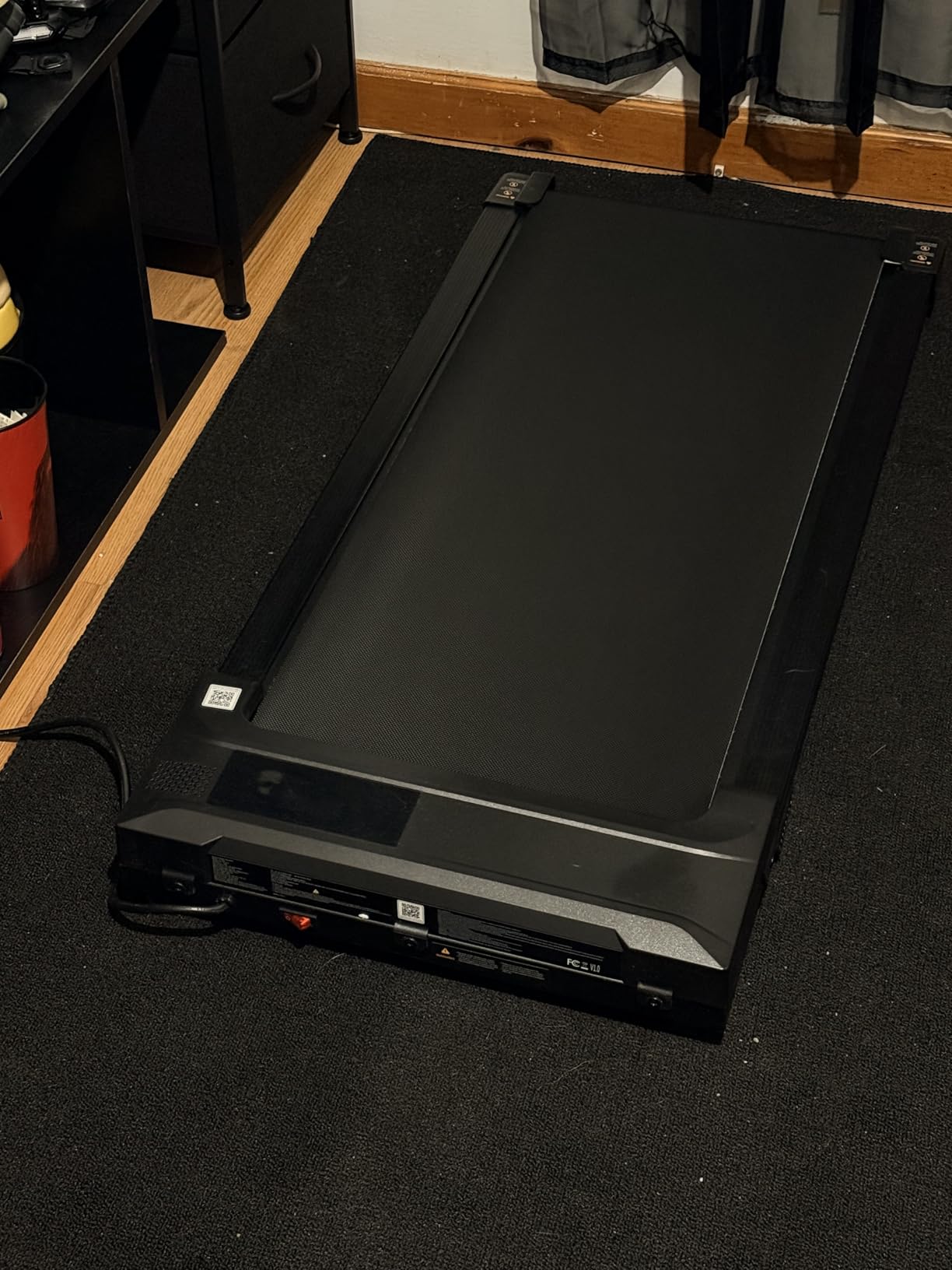 Walking Pad Treadmill for Home - Under Desk Treadmills Mini Portable Walking Running Machine Slim Compact Motorized Electric Treadmill with Adjustable Speed Remote customer photo 2