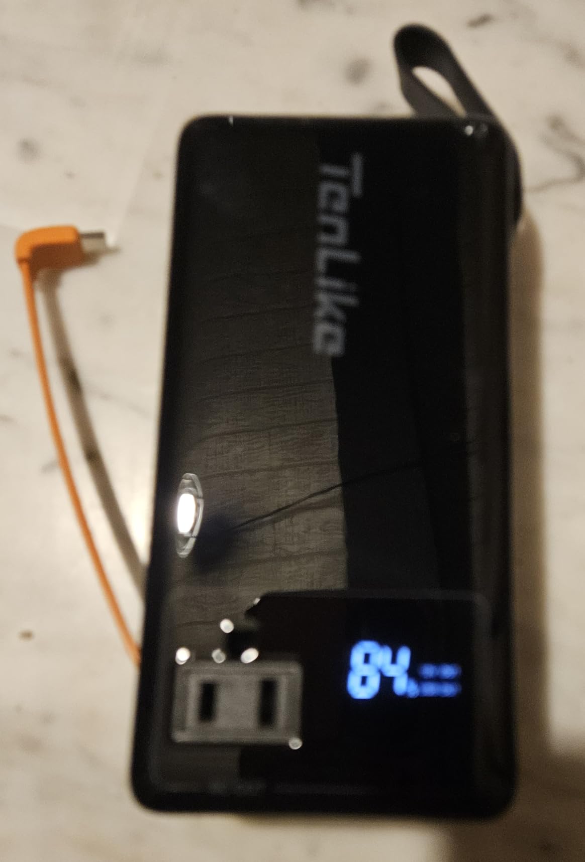 Portable Power Station with AC Outlet Power Bank for Camping Essentials, Small Electric Mini Generator Large Lithium Battery 99.9Wh customer photo 1