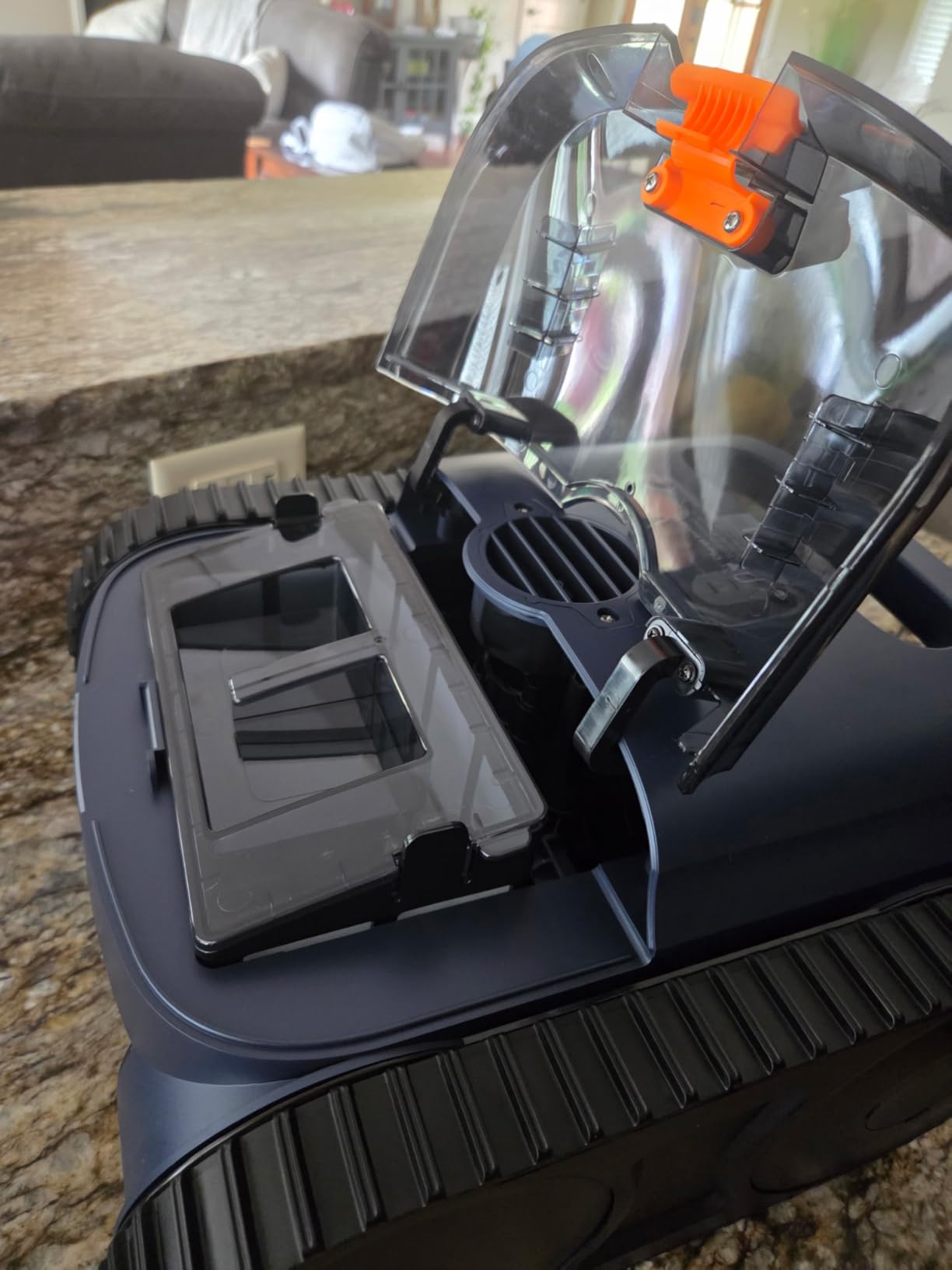 [2026 Release] Automatic Robotic Pool Vacuum for Inground & Above Ground Pools, Wall Climbing Pool Vacuum Cleaner, Cleans Floor, Walls, Waterline, Drain & Skimmer up to 2150 Sq. Ft., 190 Min customer photo 2