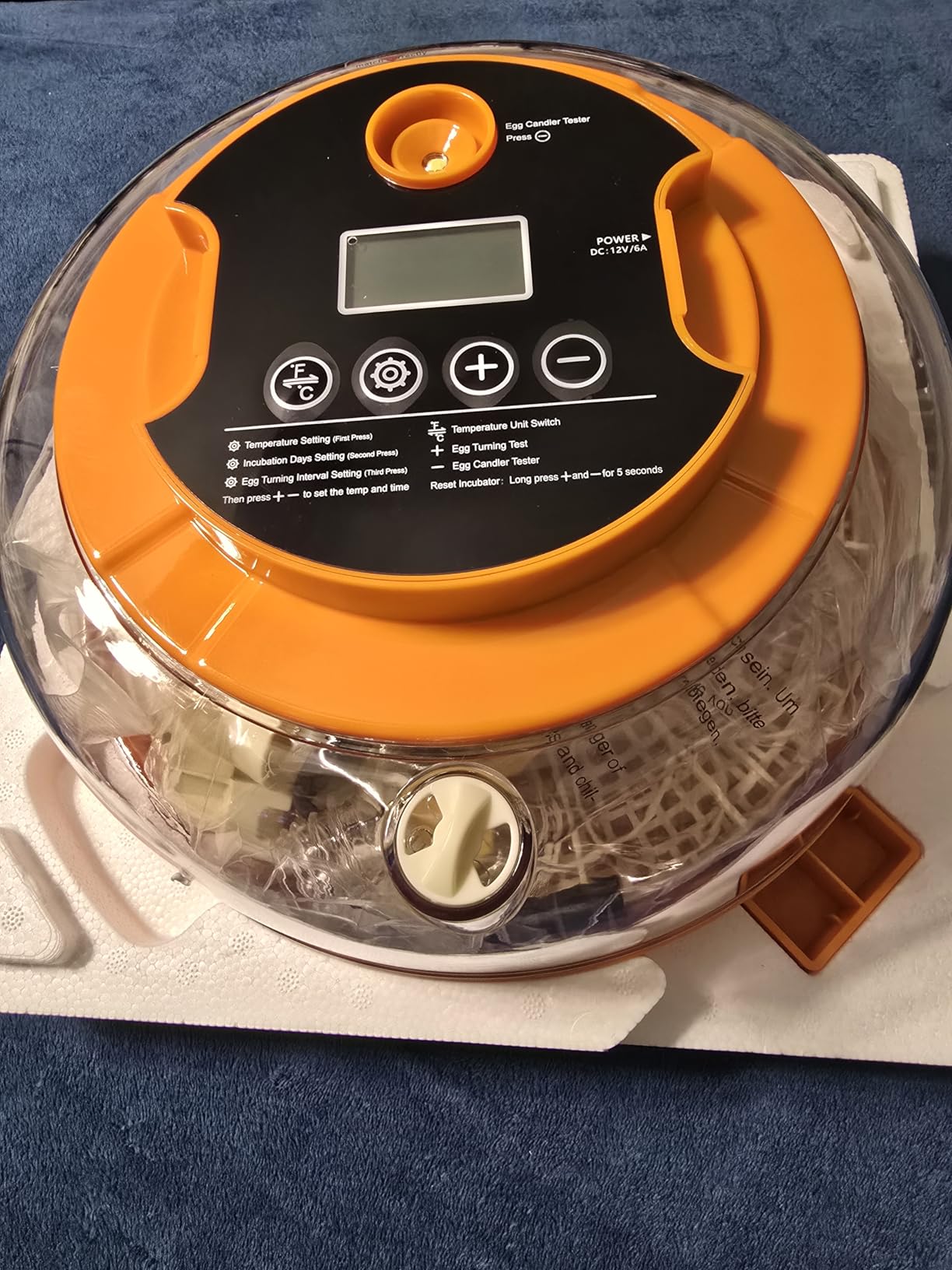 18 Egg Incubators for Hatching Eggs, Egg Incubator with Automatic Egg Turning and Humidity Control, Incubators for Hatching Chicken Ducks Quail Goose Pigeon customer photo 1
