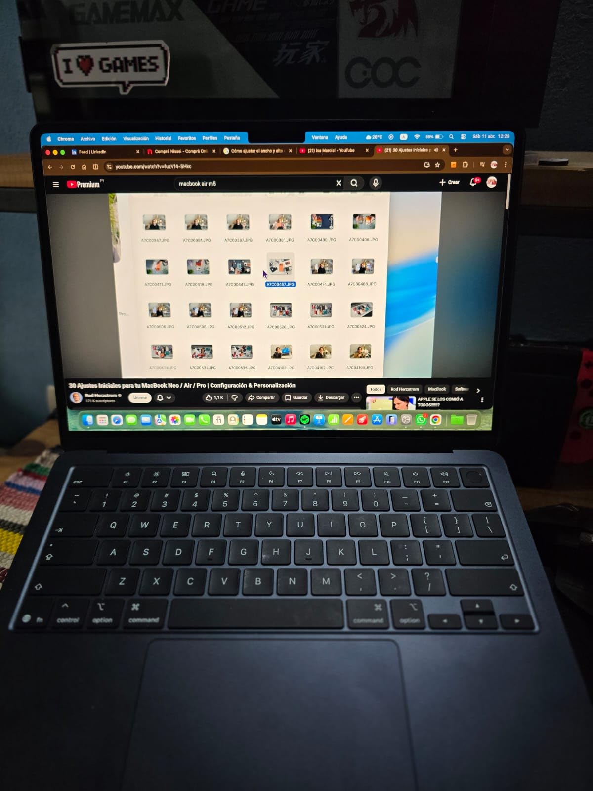 Apple 2026 MacBook Air 13-inch Laptop with M5 chip: Built for AI, 13.6-inch Liquid Retina Display, 16GB Unified Memory, 512GB SSD, 12MP Center Stage Camera, Touch ID, Wi-Fi 7; Midnight customer photo 1