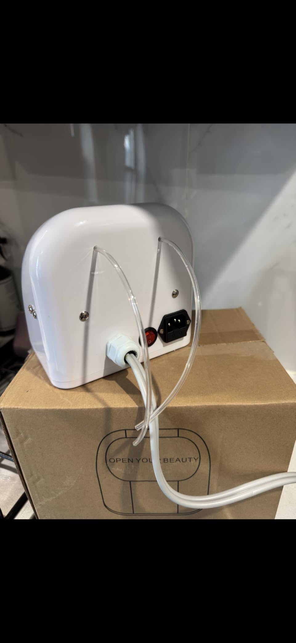 Hydrogen Oxygen Facial Machine - Professional Hydro Facial Machine for Women, Hydro Face Machine & Hydrofacial at Home Device, Hydrodermabrasion Machine for Deep Cleansing, Hydrotion & Skin Radiance customer photo 1