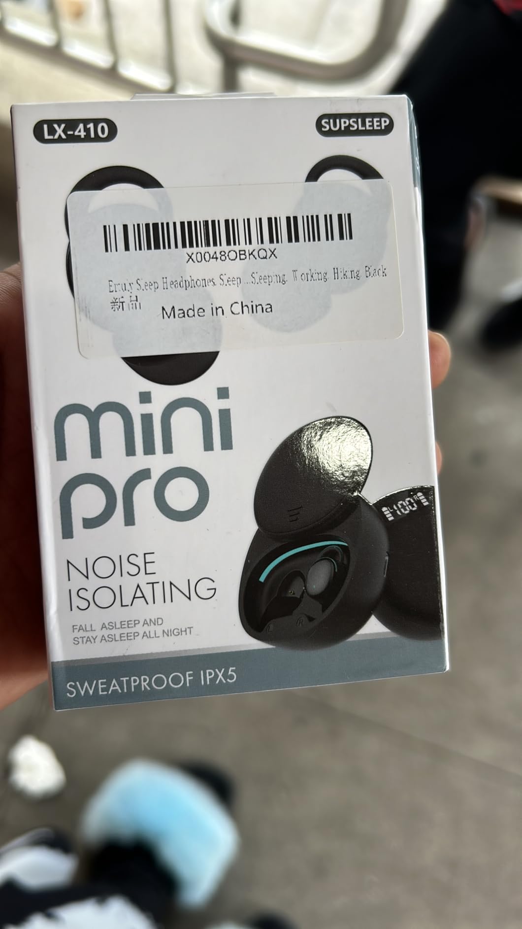 T33 Sleep Earbuds, Bluetooth 6.0 Noise Cancelling Sleep Headphones for Side Sleepers, ANC Up to 98%, Sleep Mode, 48H Playtime, Small Earbuds Comfort Fit for Sleeping, Travel, Work, Black customer photo 2