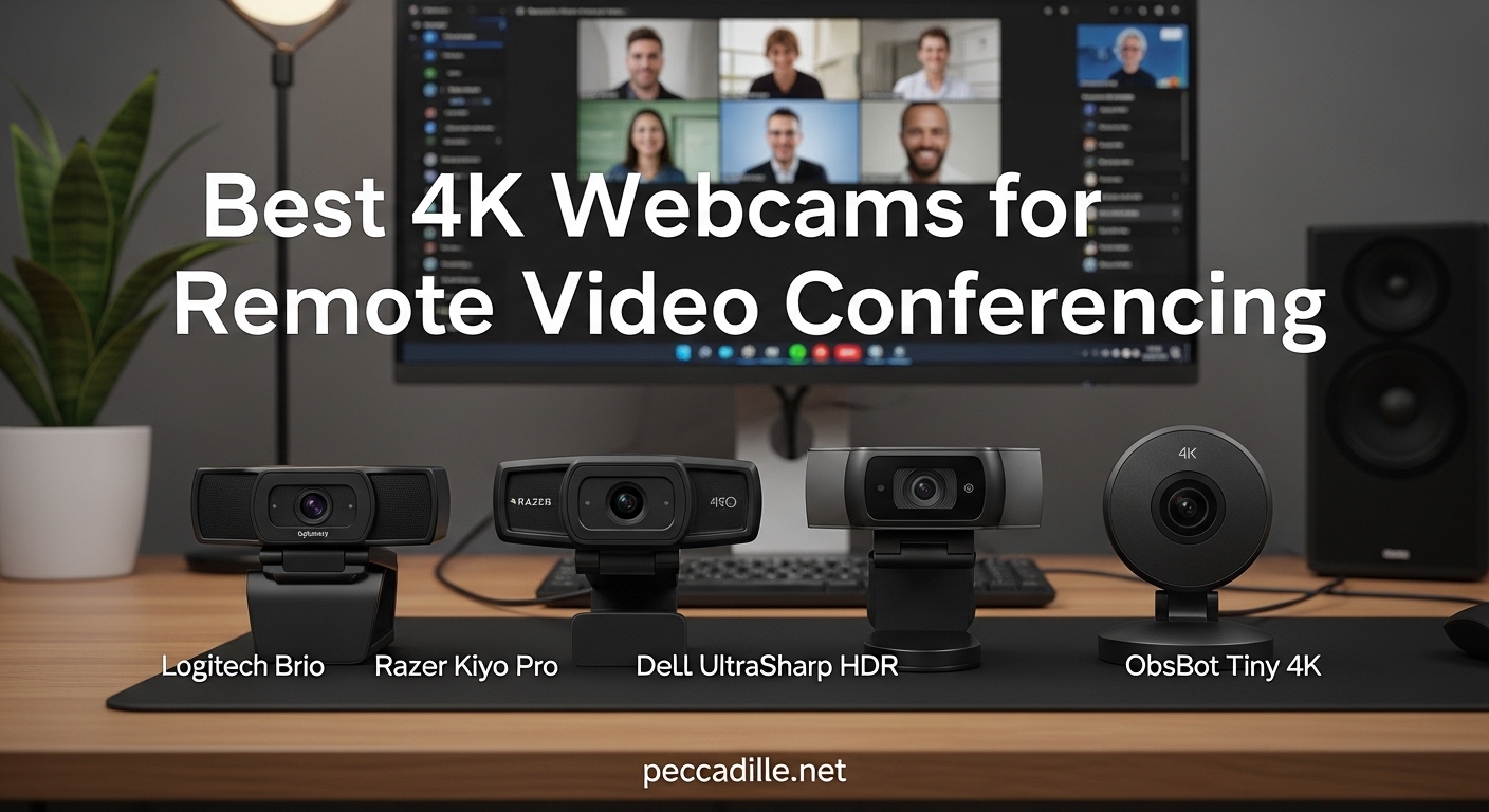 Best 4K Webcams for Remote Video Conferencing