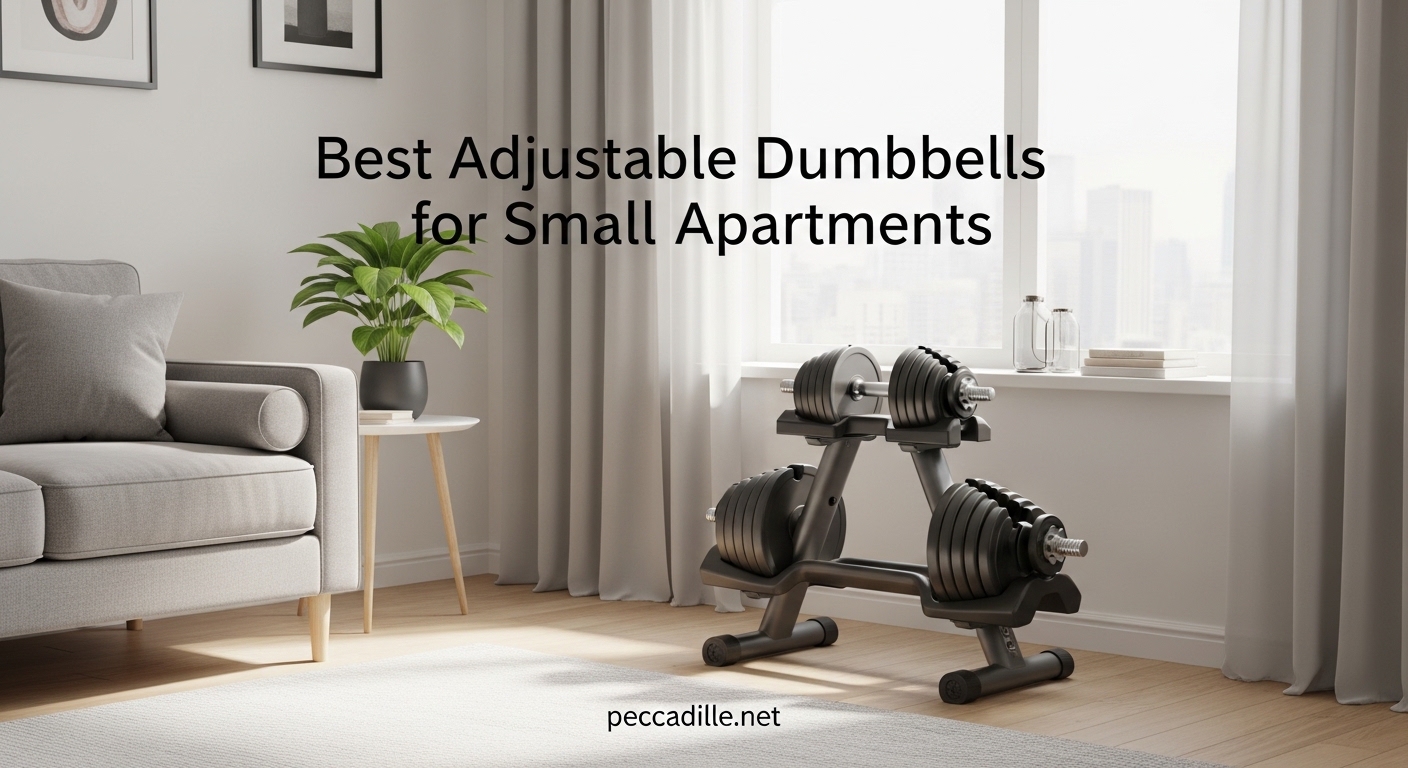 Best Adjustable Dumbbells for Small Apartments