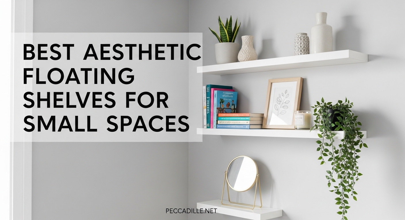 Best Aesthetic Floating Shelves for Small Spaces