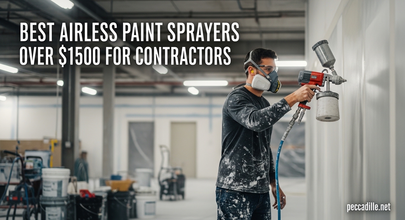 Best Airless Paint Sprayers Over $1500 for Contractors