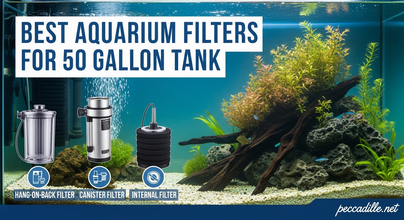 Best Aquarium Filters for 50 Gallon Tank
