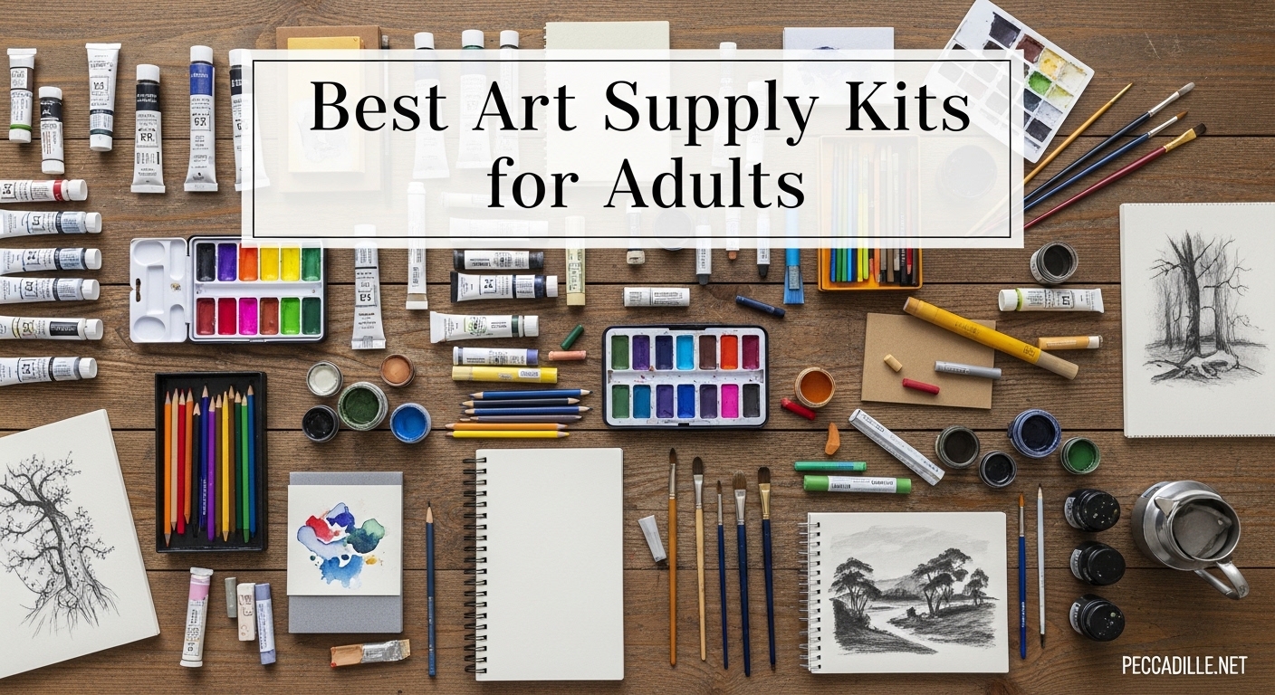 Best Art Supply Kits for Adults