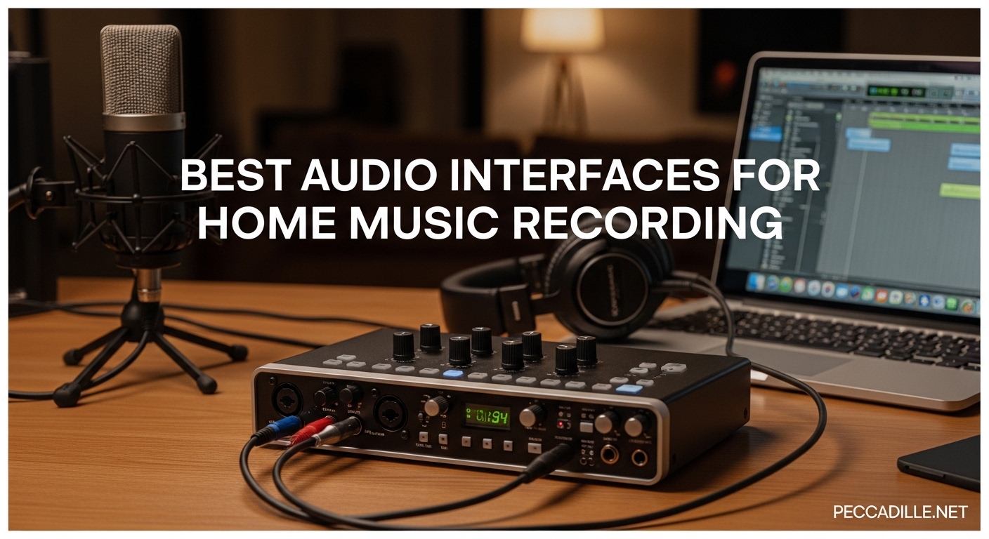 Best Audio Interfaces for Home Music Recording