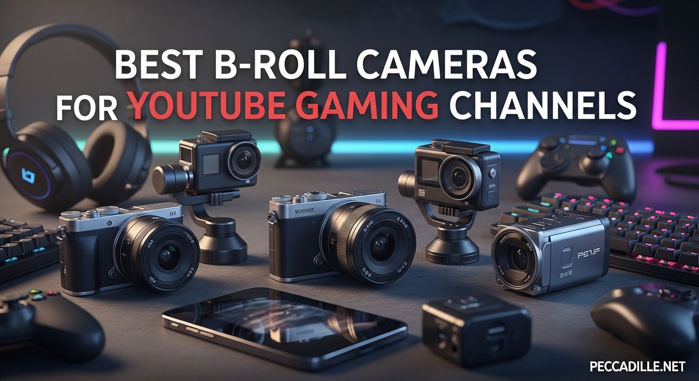Best B-Roll Cameras for YouTube Gaming Channels