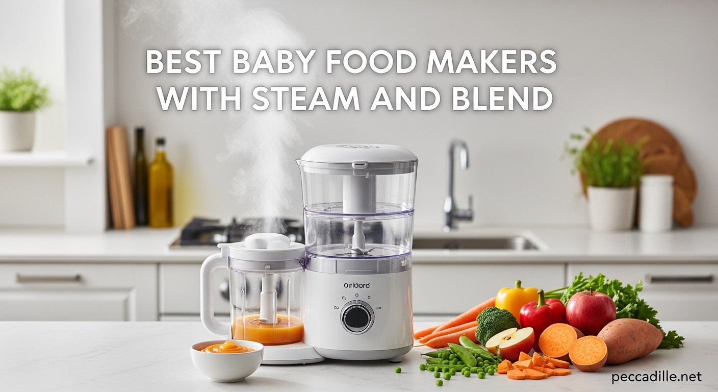 Best Baby Food Makers with Steam and Blend