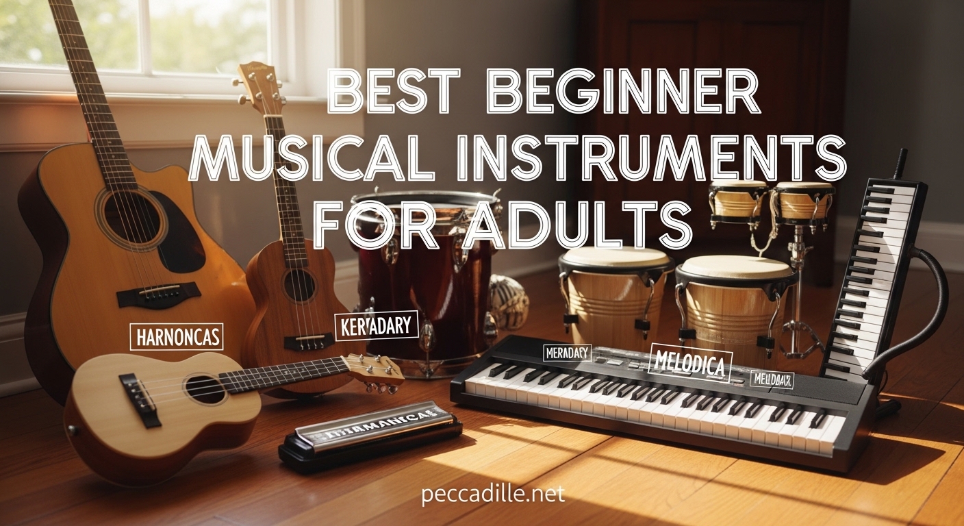 Best Beginner Musical Instruments for Adults