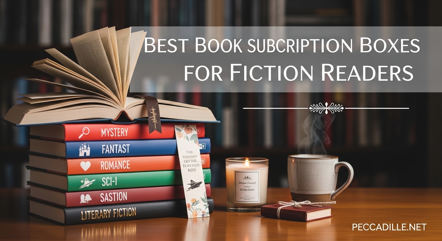 Best Book Subscription Boxes for Fiction Readers