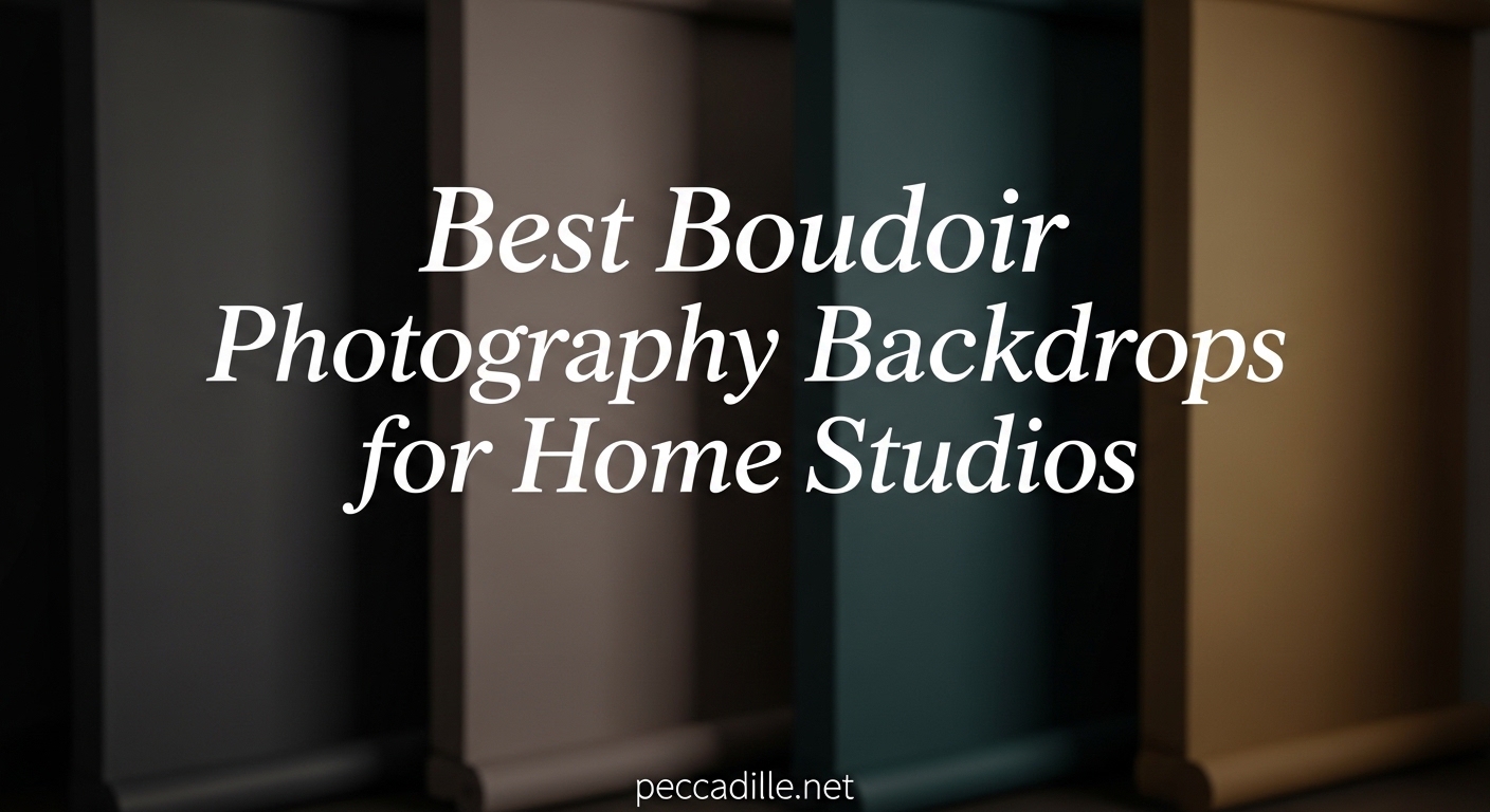 Best Boudoir Photography Backdrops for Home Studios